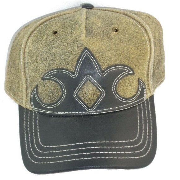 Dorfman Pacific Company (DPC) - SCALA Other - Dorfman Pacific Scala 100% Leather Baseball Cap